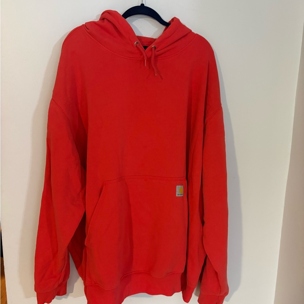 Carhartt Men's Red Hoodie